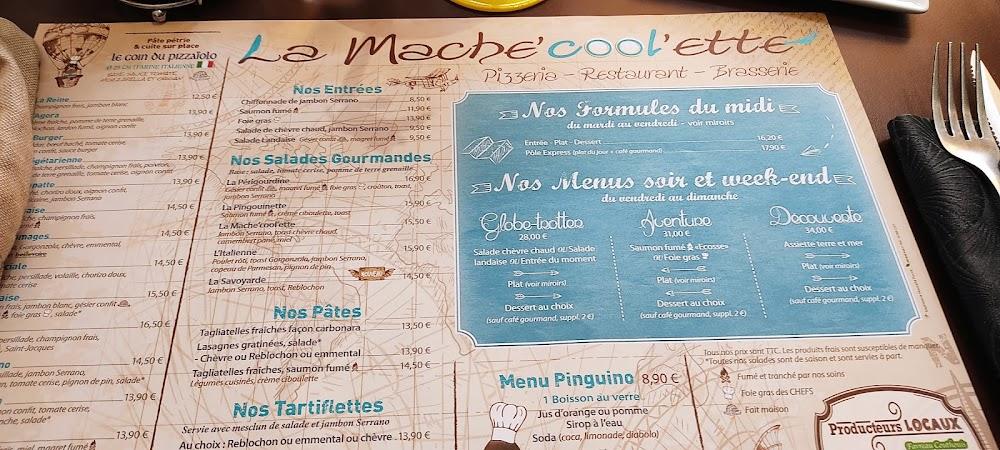 La Mache'cool'ette - Menu Image 2